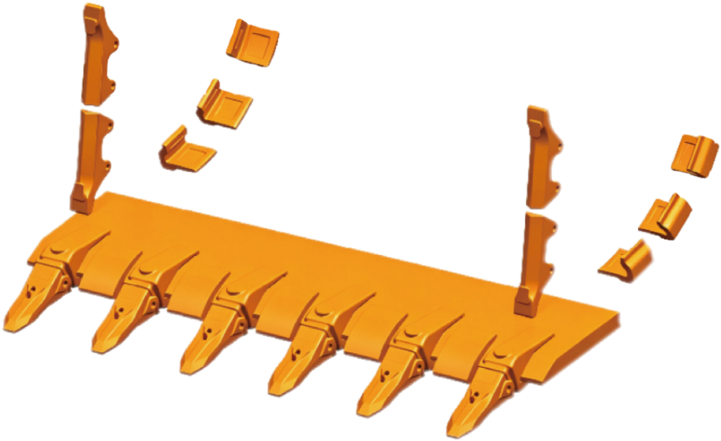 Wear Resistant Parts For Mining Excavators