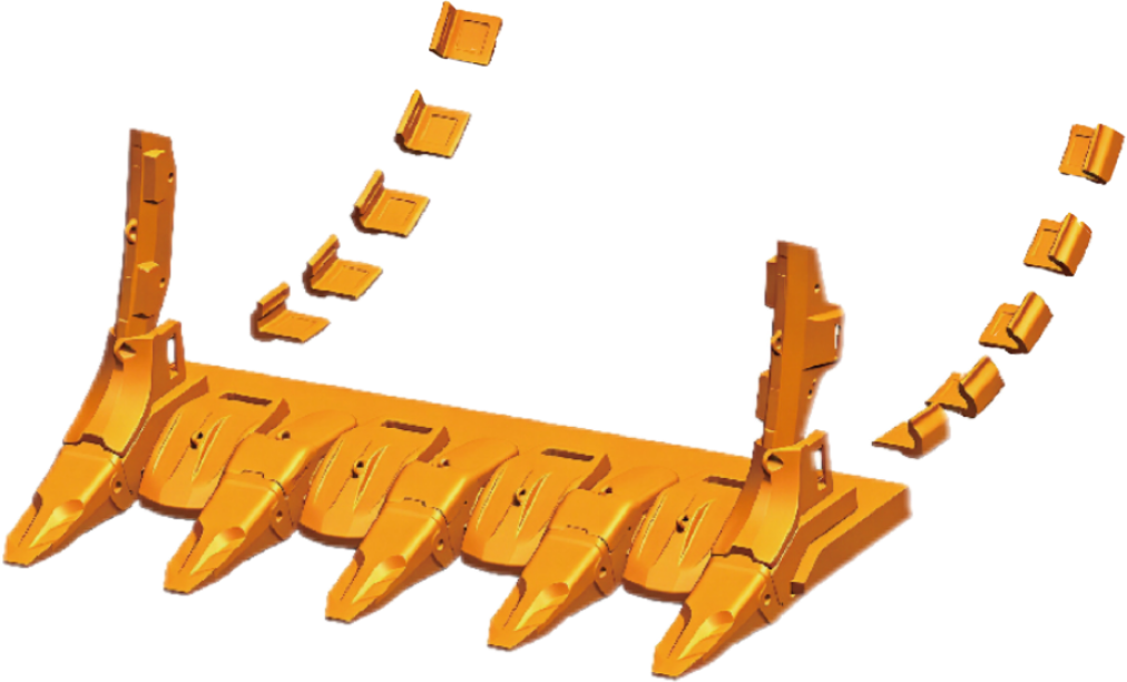 Wear Resistant Parts For Mining Excavators