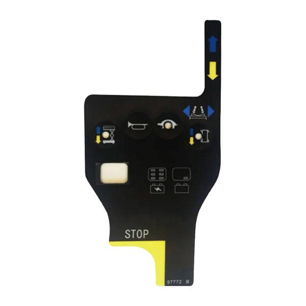 DECAL,OVERLAY,PLAT CONTROLS
