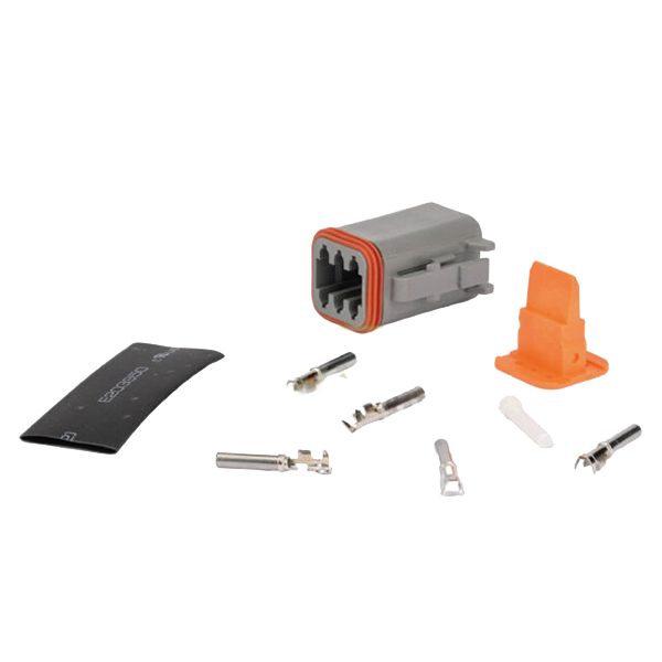 KIT,CONN,RECEPT W/PIN AND LOCK